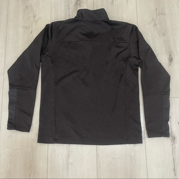 The North Face Gray Quarter Zip Pullover Mock Neck Top Jacket Size Medium - Picture 10 of 10
